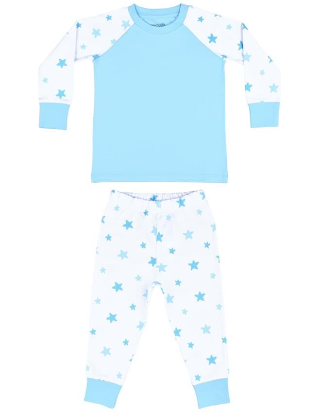 Blue Star Erkek Çocuk Pijama Takımı resmi